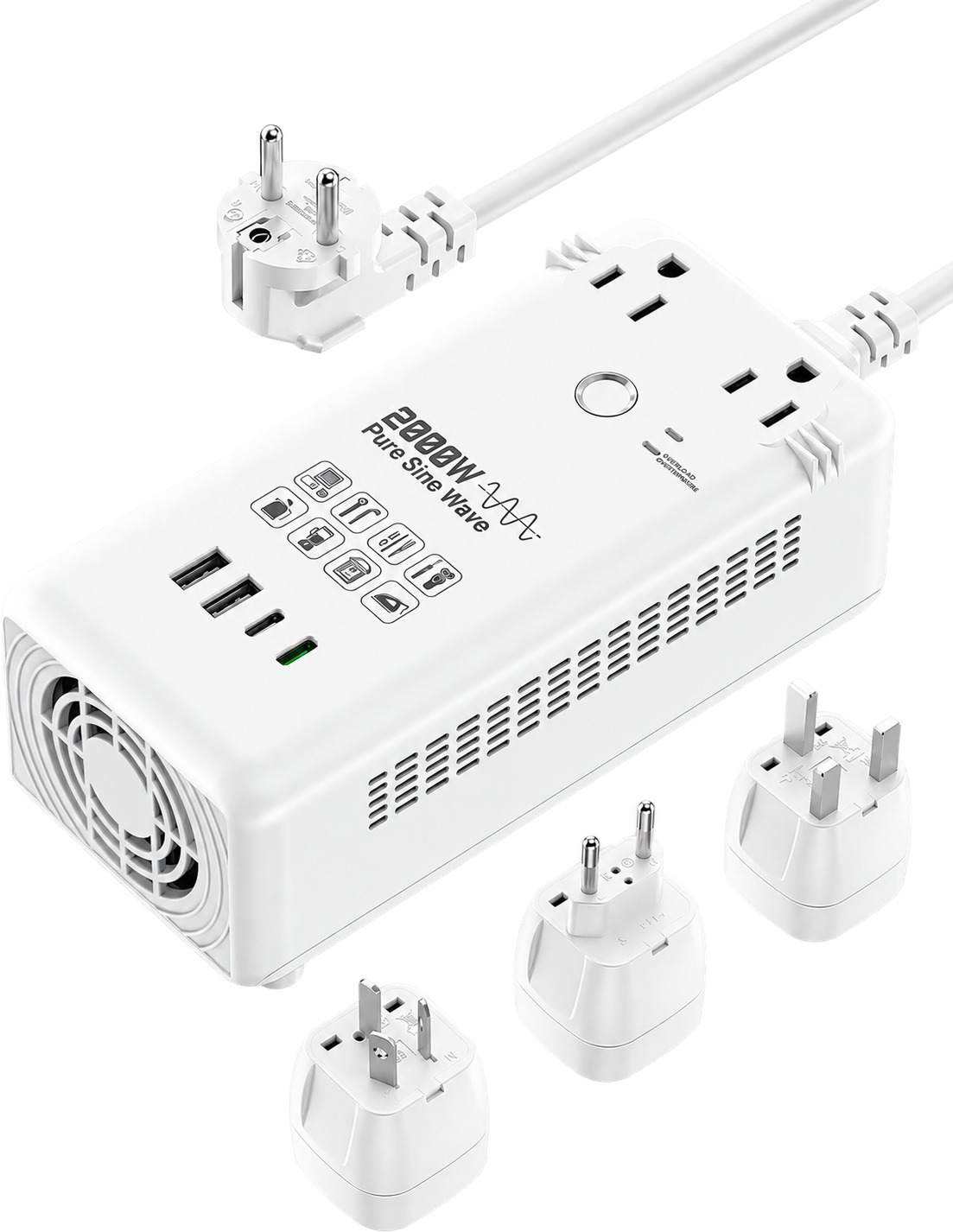 TUS-11 pure sine wave voltage converter